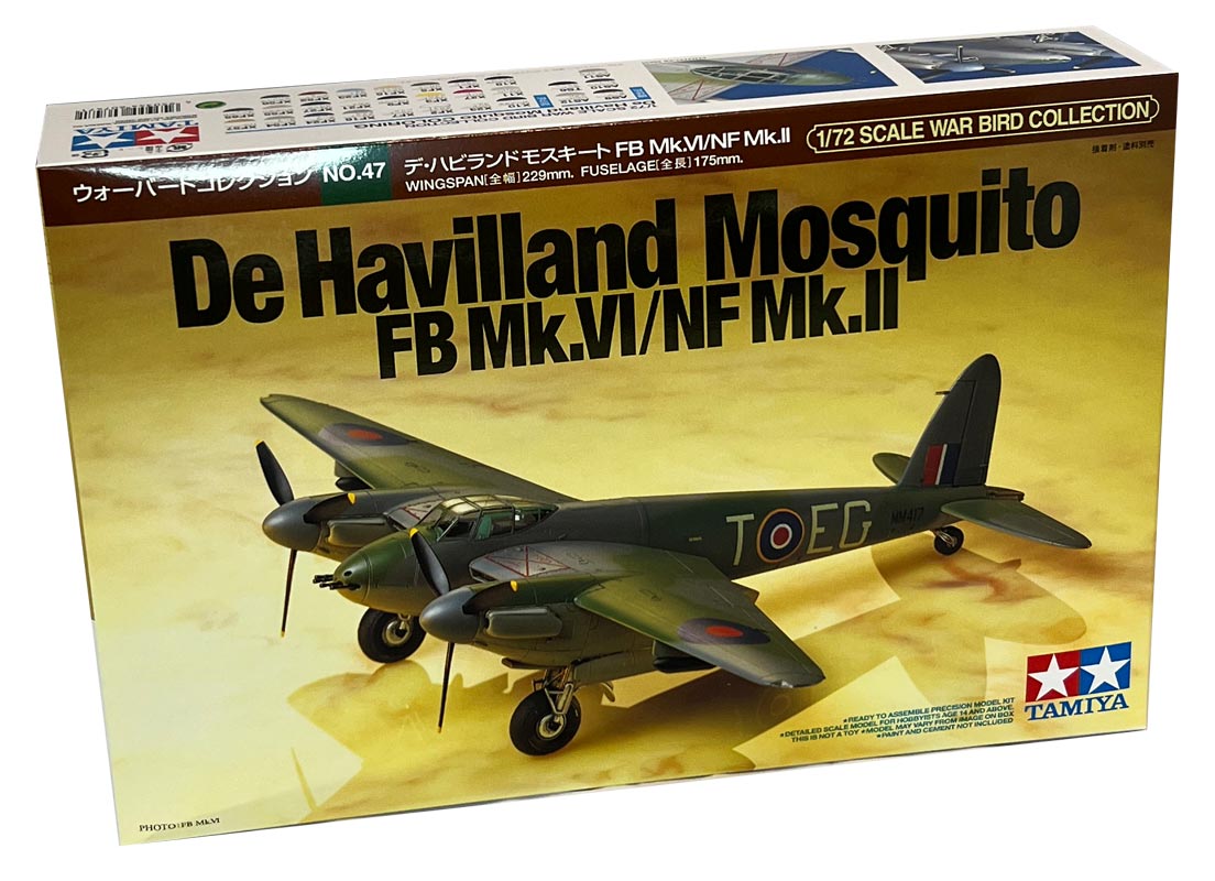 Tamiya De Havilland Mosquito FB Mk.VI/NF Mk.II modelfly