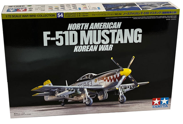 Tamiya North American F-51D Mustang modelfly