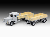 Revell Büssing 8000 S13 w/trailer Platinum Limited Edition modellastbil - 1:24