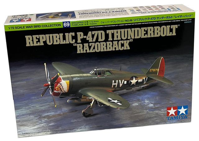 Tamiya Republic P-47D Thunderbolt "Razorback" modelfly