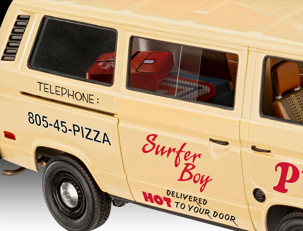 Revell Stranger Things" VW T3 Bus "Surfer Boy: 1:25 modelbil
