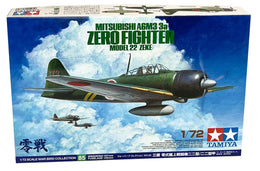 Tamiya Mitsubishi A6M3/3a Zero Fighter model 22 "Zeke" modelfly