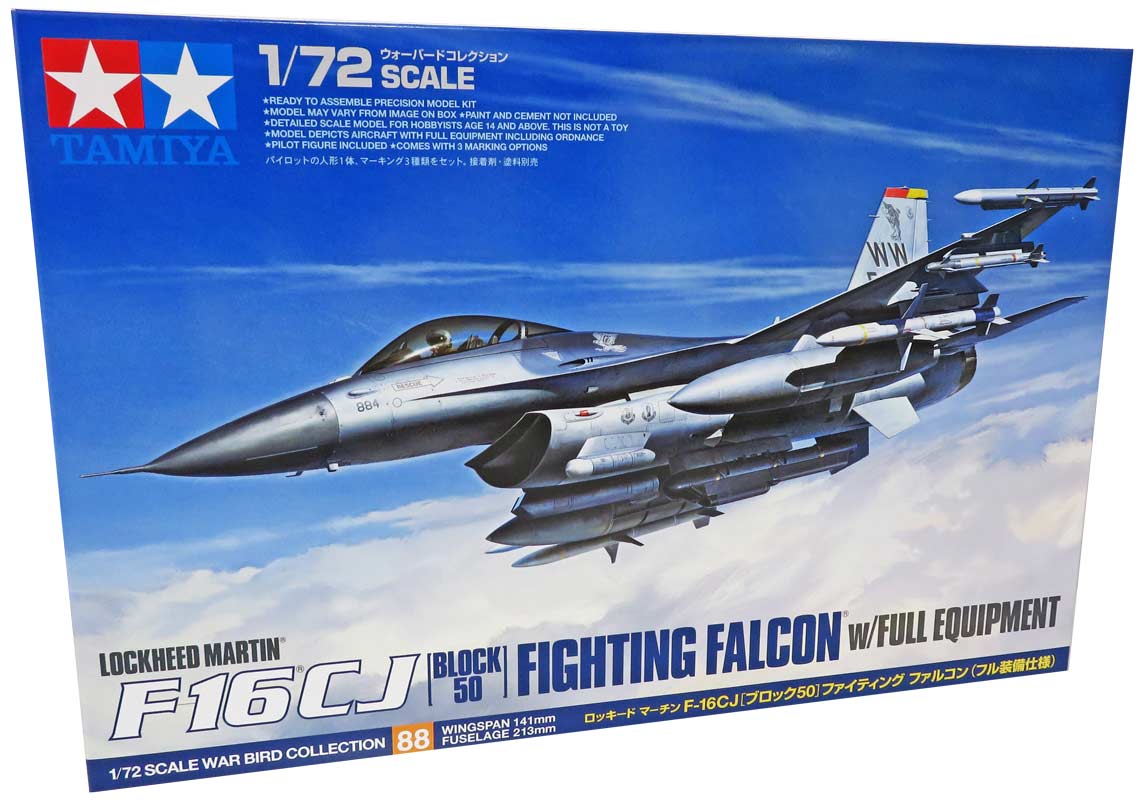 Tamiya Lockheed martin F16CJ - full equipped