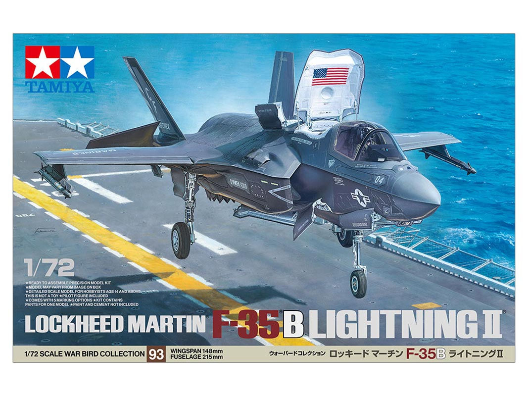 Tamiya Lockheed Martin F-35 B Lightning II modelfly