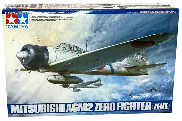 Tamiya Mitsubishi A6M2 Zero Fighter "Zeke" modelfly
