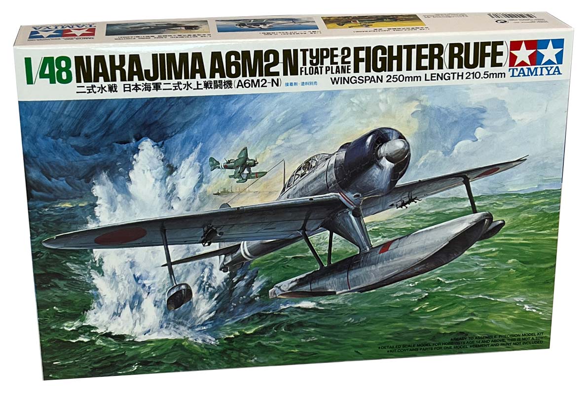 Tamiya Nakajima A6M2-2N Type 2 Fighter "Rufe" modelfly