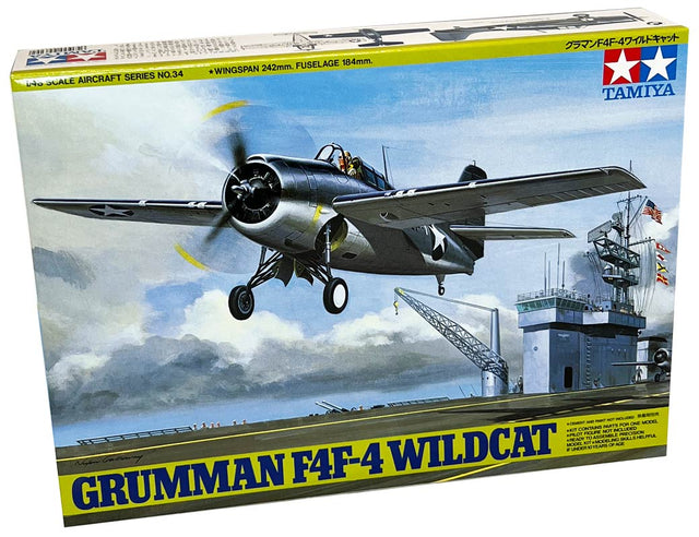 Tamiya Grumman F4F-4 Wildcat modelfly