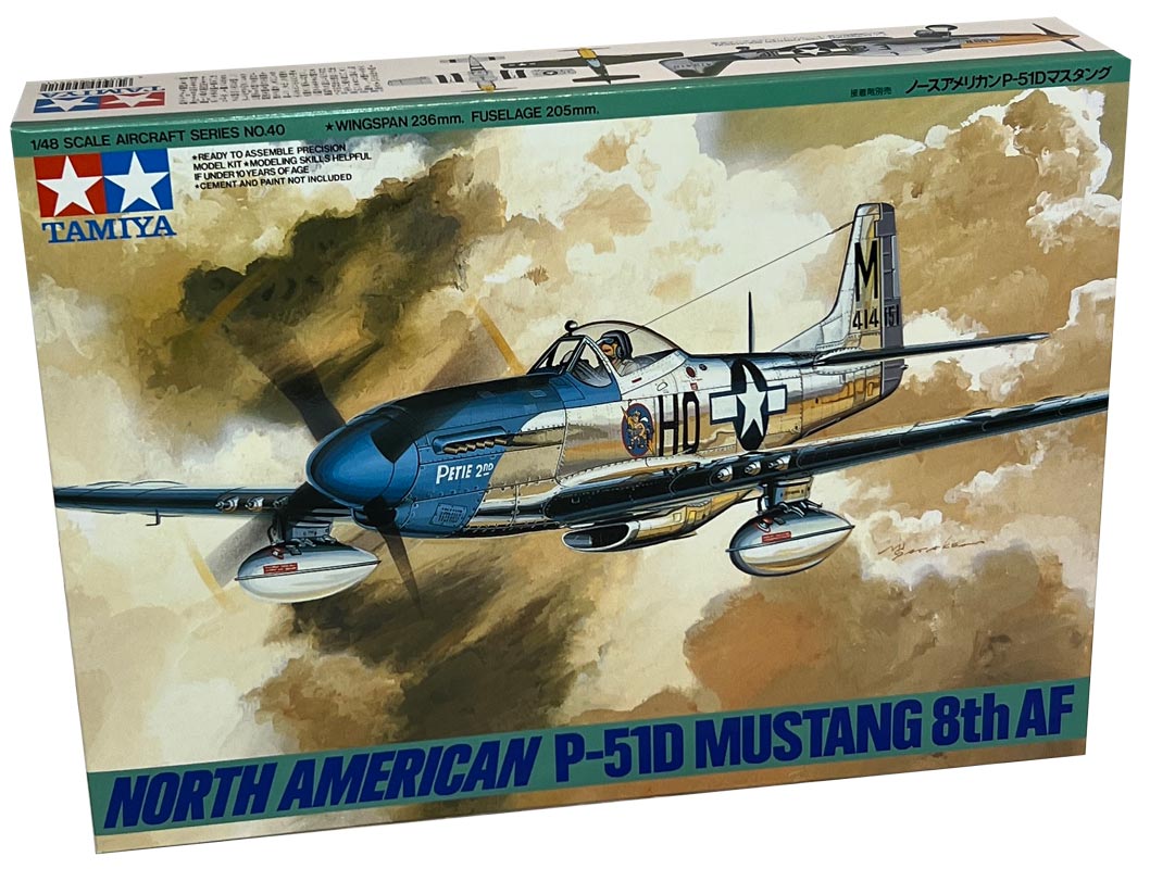 Tamiya North American P-51D Mustang 8th AF modelfly