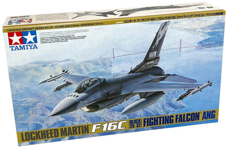 Tamiya Lockheed Martin F-16C Blok 25/32 Fighting Falcon ANG modelfly