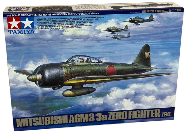 Tamiya Mitsubishi A6M3/3a Zero Fighter "ZEKE" modelfly