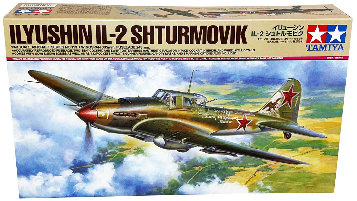 Tamiya Ilyushin IL-2 Shturmovik modelfly