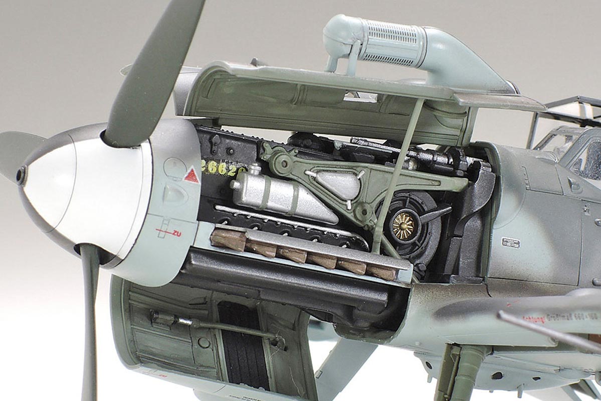 Tamiya Messerschmitt Bf 109 G-6 modelfly