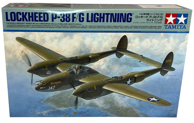 Tamiya Lockheed P-38 F/G Lightning modelfly