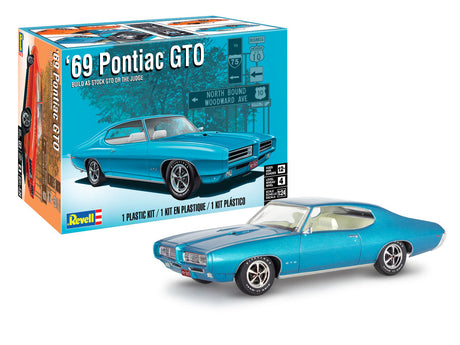Revell 69 Pontiac GTO "The Judge" 2i1 modelbil