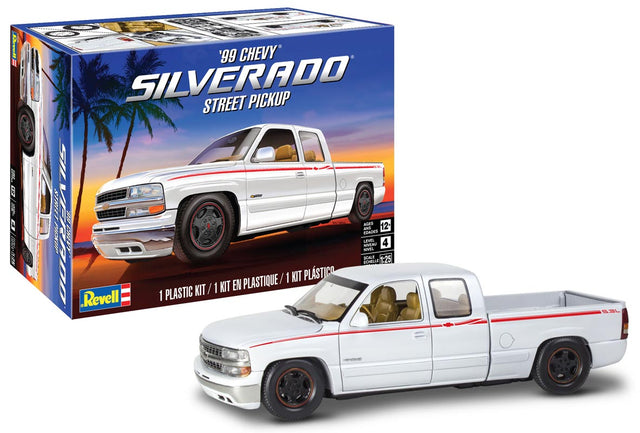 Revell 1999 Chevy Silverado Custom Pickup modelbil