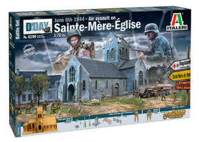 Italeri 1:72 Battle of Normandy Sainte-Mère-Eglise 6 June 1944 - Kampscene