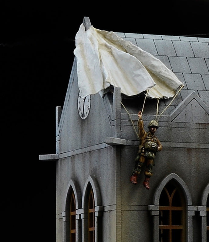 Italeri 1:72 Battle of Normandy Sainte-Mère-Eglise 6 June 1944 - Kampscene