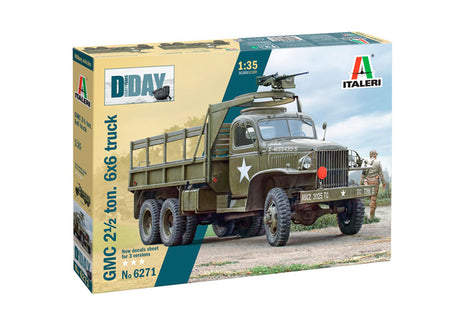 Italeri 1:35 GMC 2 1/2T D-Day 80 års jubilæum - Modellastbil