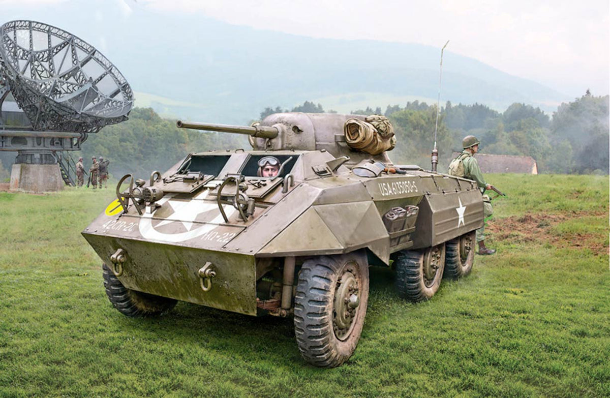 Italeri 1:35 M8 Greyhound - Modelkampvogn