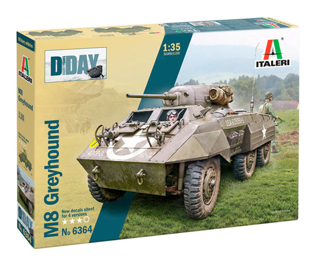 Italeri 1:35 M8 Greyhound - Modelkampvogn
