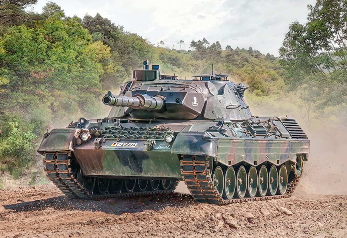 Italeri 1:35 Leopard 1 A5 - Modelkampvogn