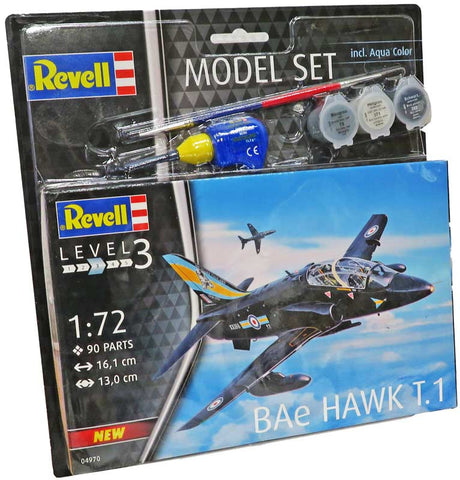 Revell BAe Hawk T.1 Jagerfly - Med lim og maling