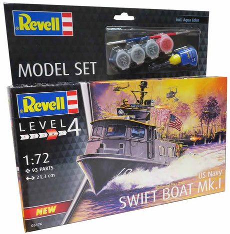 Revell US Navy Swift Mk.1 patrulje båd - Med lim og maling