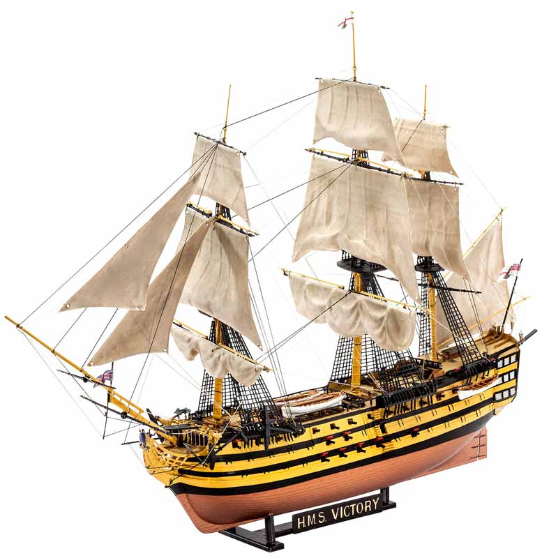 Revell HMS Victory 1:225 - Med lim og maling
