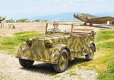 Italeri 1:35 Fiat 508 CM Coloniale m. besætning - Modelbil
