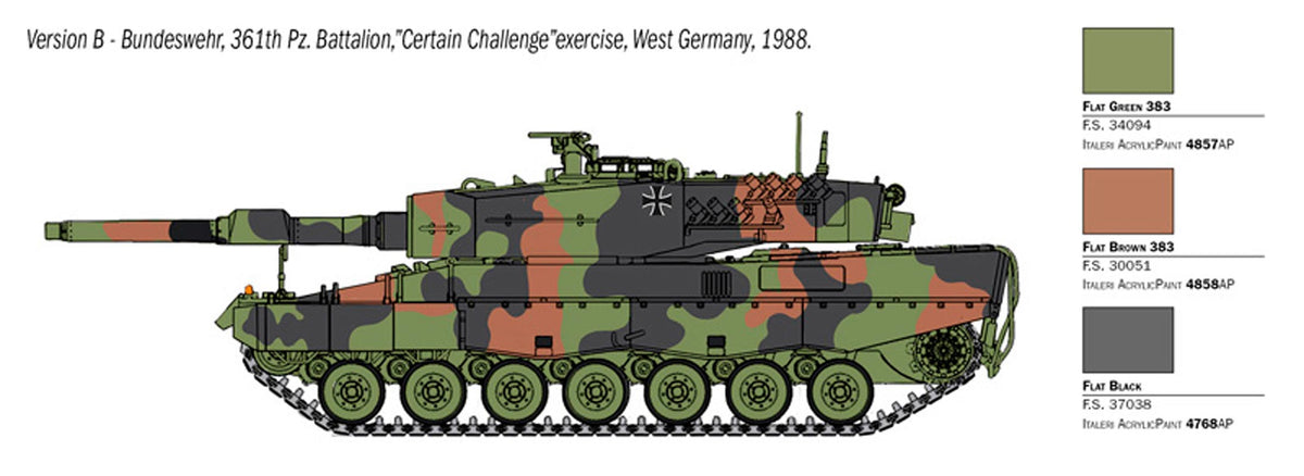 Italeri Leopard 2A4- 1:35