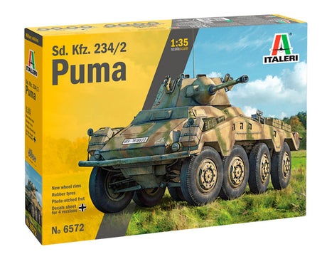 Italeri 1:35 Sd.Kfz. 234/2 Puma - Modelkampvogn
