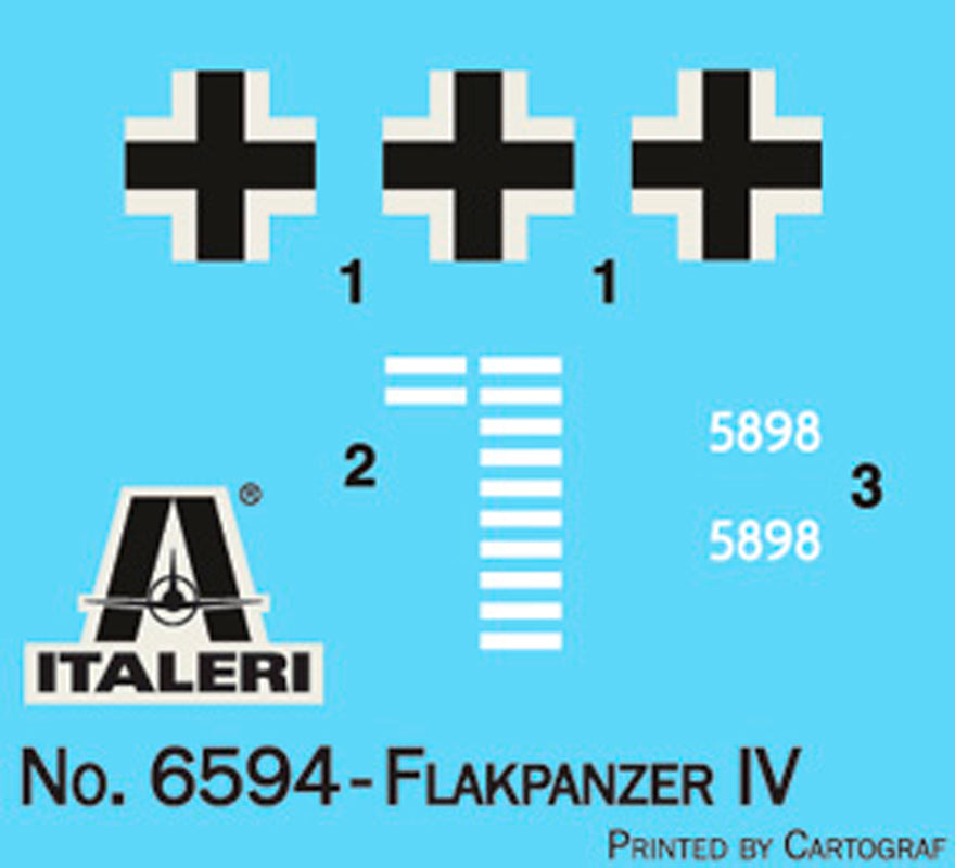 Italeri 1:35 Flakpanzer IV Ostwind - Modelkampvogn