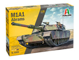 Italeri 1:35 M1A1/A2 Abrams - Modelkampvogn