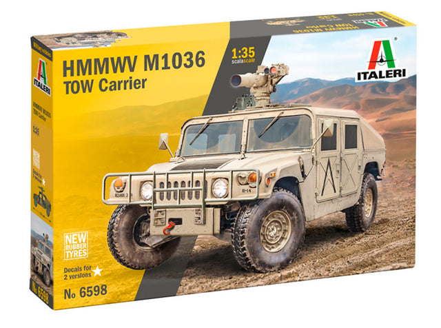 Italeri 1:35 HMMWV M1036 TOW Carrier - Modelbil
