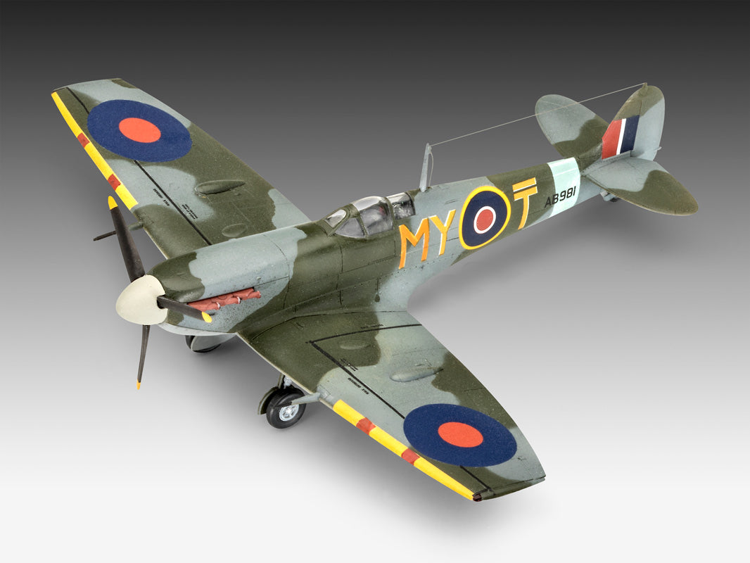 Revell Combat Set Bf109G-10 & Spitfire Mk modelfly - 1:72 - Med lim og maling