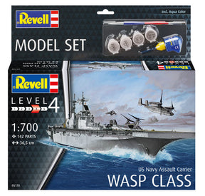 Revell Assault Carrier USS WASP CLASS modelskib