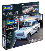 Revell Trabant 601S "Builder's Choice" modelbil - Med lim og maling