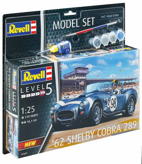 Revell Shelby Cobra 289 - Med lim og maling