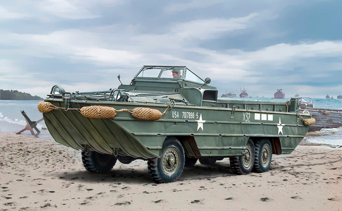 Italeri 1:72 DUKW GMC amphibious truck D-Day 80 års jubilæum - Modelbil