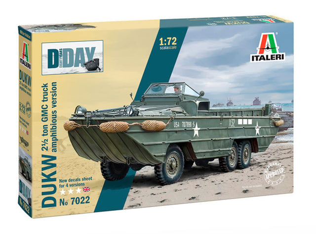 Italeri 1:72 DUKW GMC amphibious truck D-Day 80 års jubilæum - Modelbil