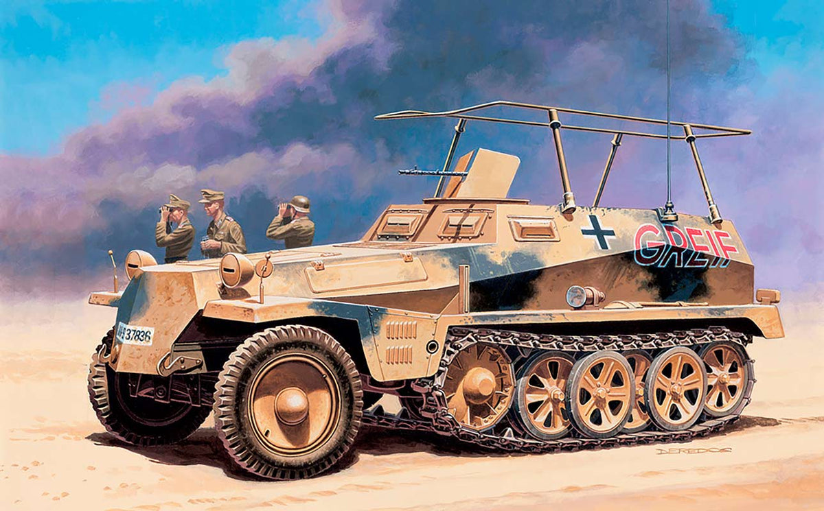 Italeri Sd.Kfz. 250/3 modelkampvogn