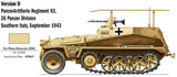Italeri Sd.Kfz. 250/3 modelkampvogn
