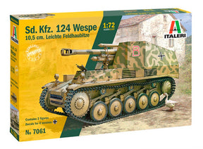 Italeri 1:72 SD.Kfz.124 Wespe - Model artillerisystem