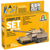 Italeri 1:72 M1 Abrams - Komplet sæt - Modelkampvogn