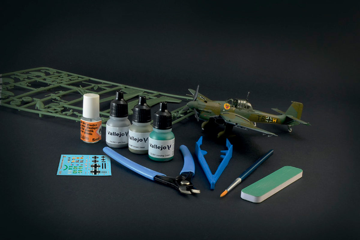 Italeri 1:72 Junker Ju-87B Stuka - Komplet sæt - Modelfly