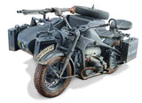 Italeri 1:9 ZUNDAPP KS 750 with Sidecar - Modelmotorcykel