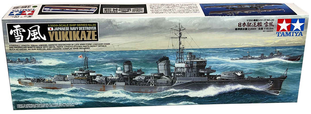 Tamiya WWII Japanese Navy Destroyer Yukikaze - modelskib