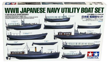 Tamiya WWII Japanese Navy Utility Boat - modelskibe