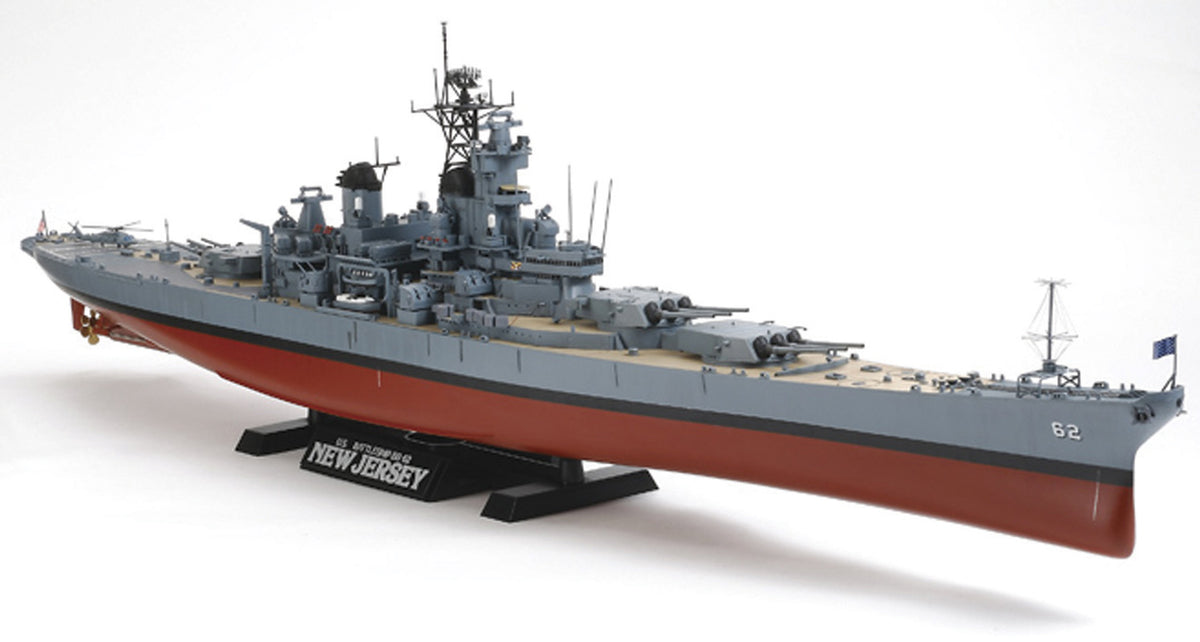 Tamiya WWII U.S Battleship BB-62 "New Jersey" - modelskib