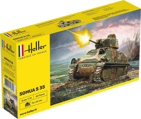 Heller Somua S35 - Modelkampvogn 1:72